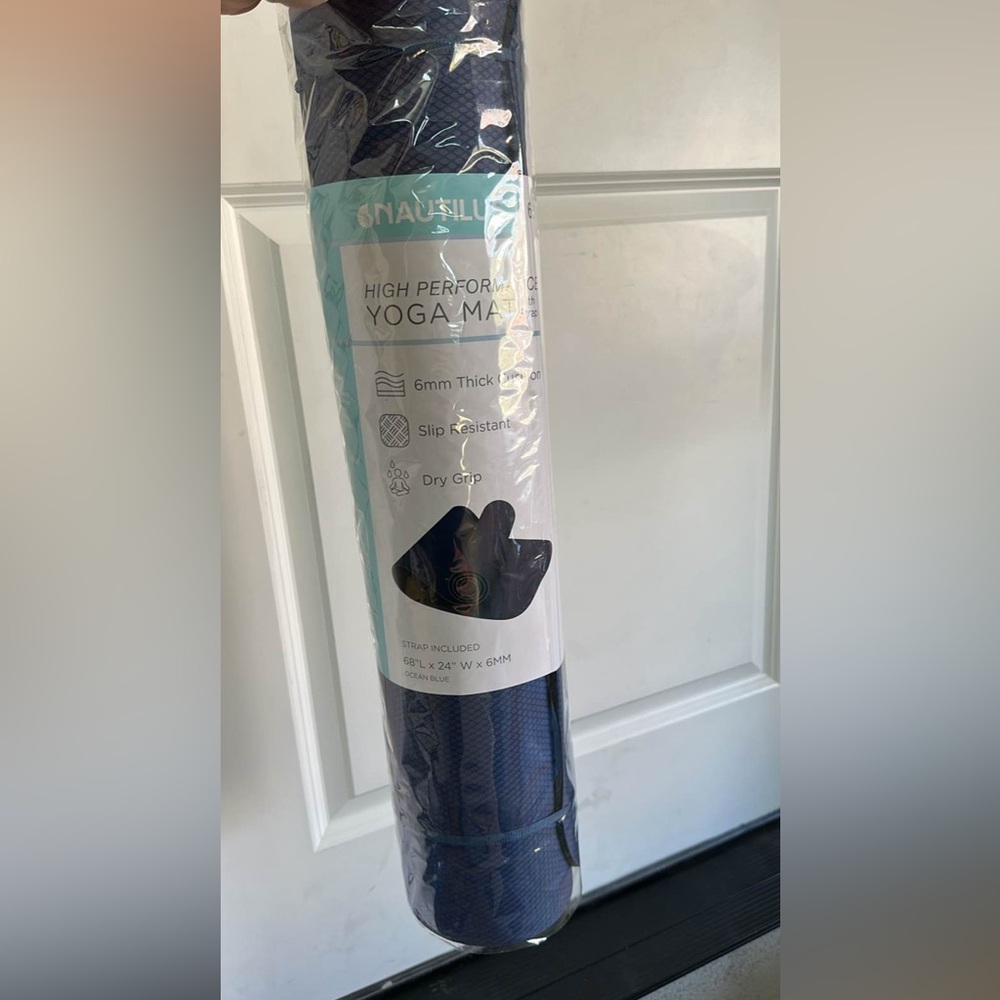 Nautilus Ocean Blue Yoga Mat